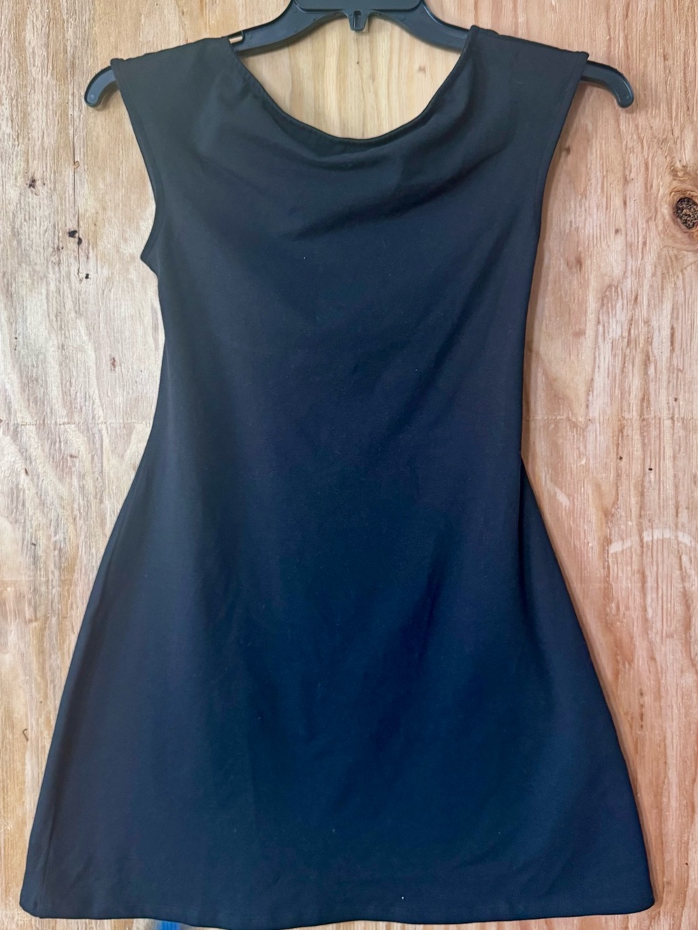 Reformation Black Open Back Mini Dress Medium